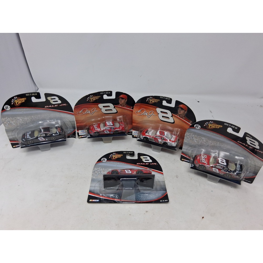 Dale Earnhardt Jr 8 Budweiser NASCAR Diecast Lot 5 Winner's Circle 1:64 Chevy. N